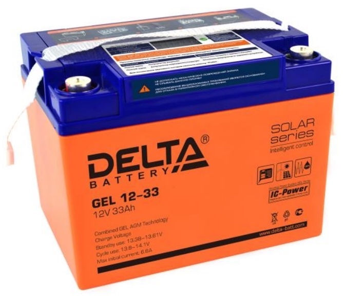 Батарея ИБП Delta Battery GEL 12-33
