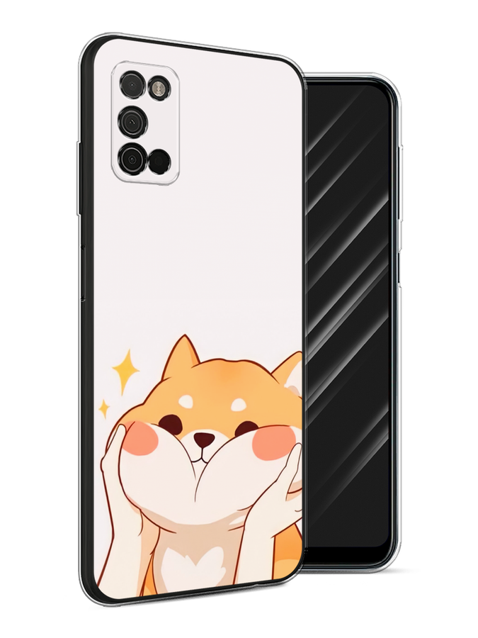 

Чехол Awog на Samsung Galaxy A03S / Самсунг A03S "Сладкий песик", Разноцветный, 2103250-1