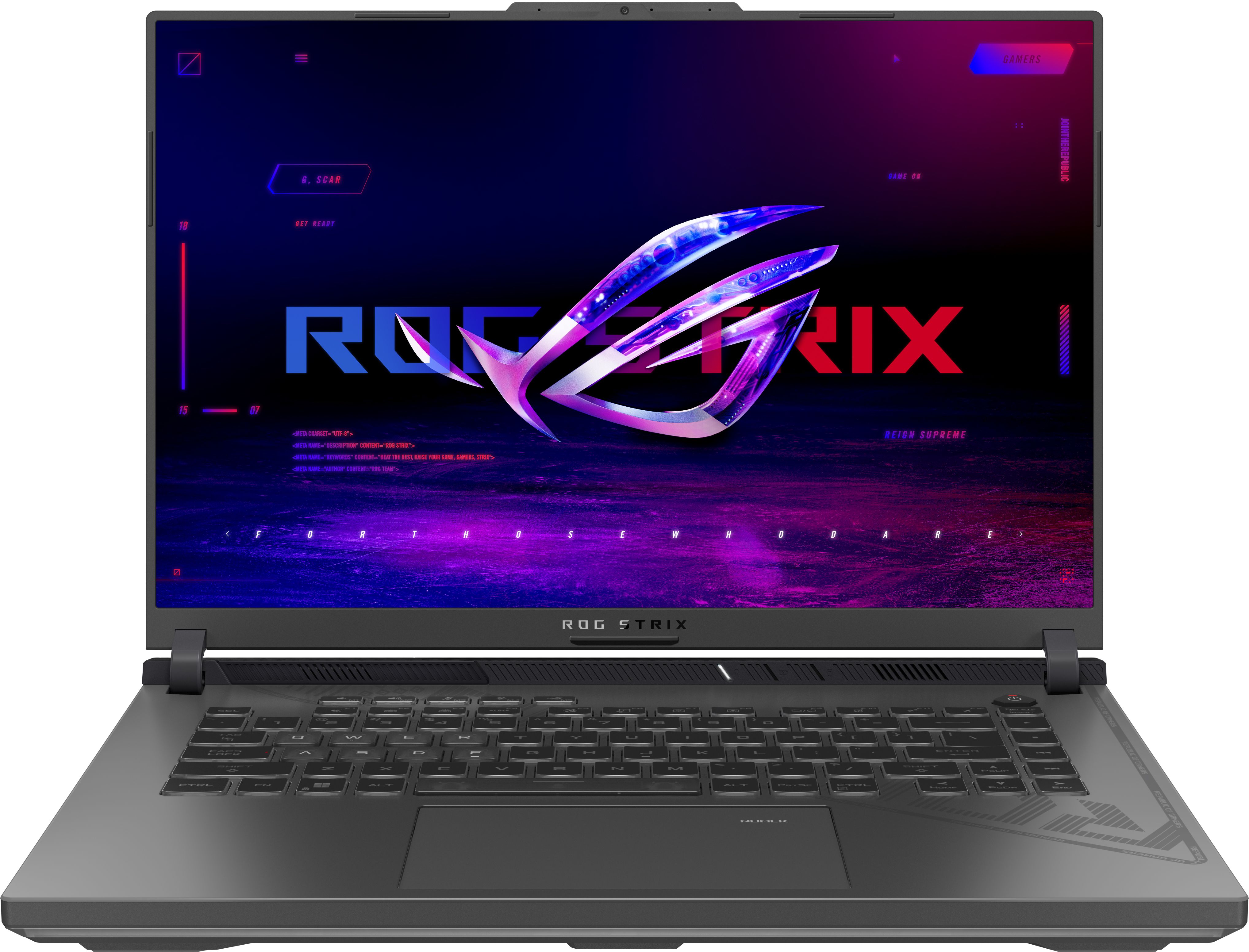 

Ноутбук ASUS ROG серый (2022697), ROG