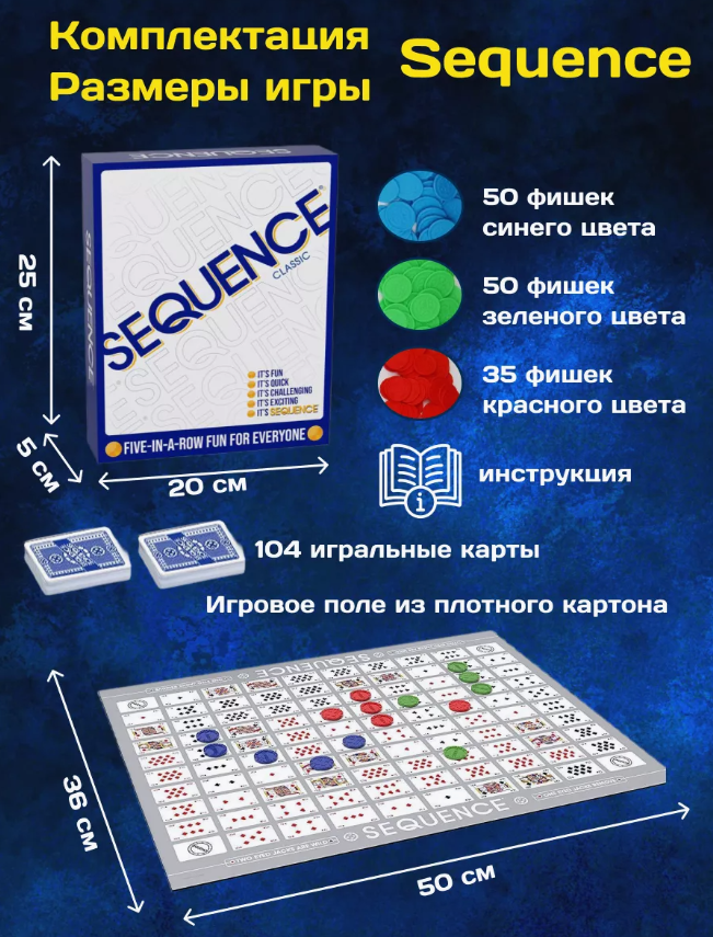 

Настольная игра Sequence