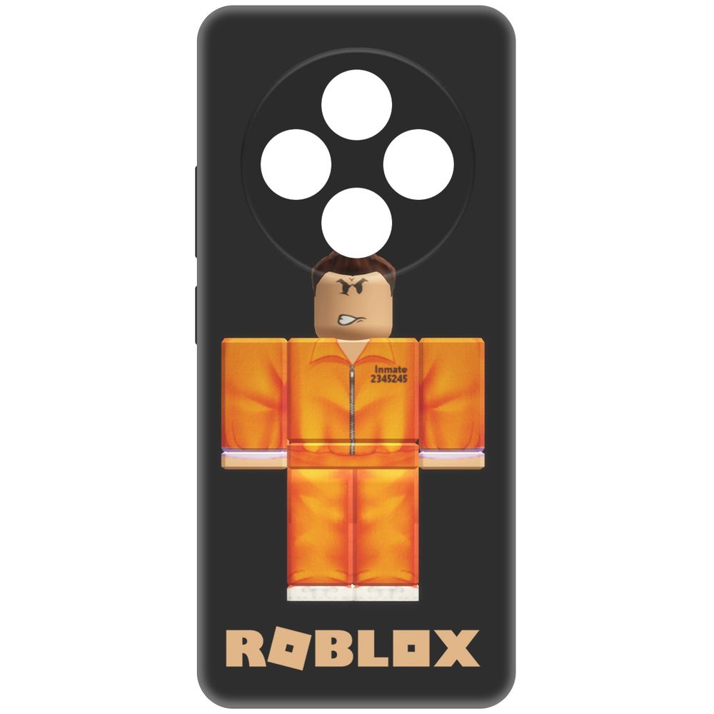 

Чехол-накладка Krutoff Soft Case Roblox-Заключенный для Xiaomi Redmi 14C/Poco C75 черный