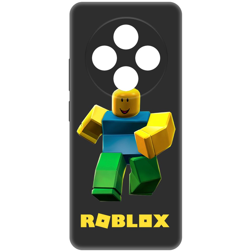 

Чехол-накладка Krutoff Soft Case Roblox-Классический Нуб для Xiaomi Redmi 14C черный