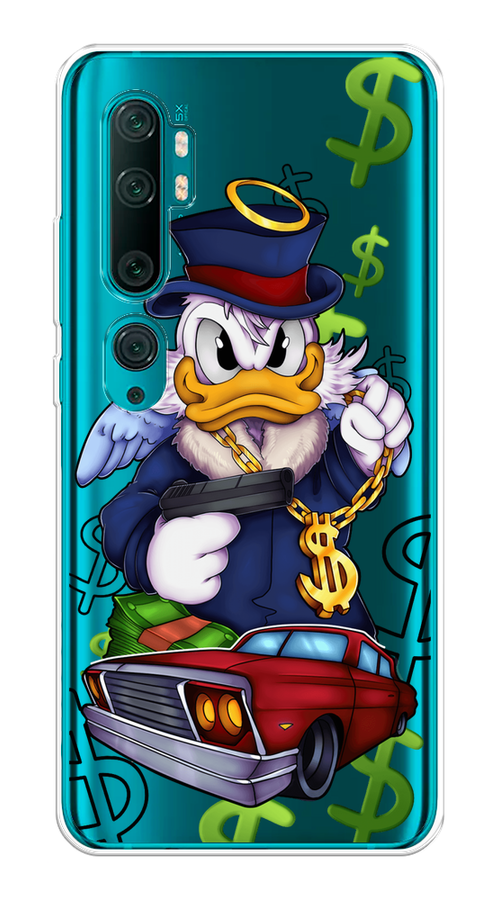 

Чехол на Xiaomi Mi Note 10/Mi Note 10 Pro "Scrooge McDuck with a Gold Chain", Красный;синий;белый, 37350-6