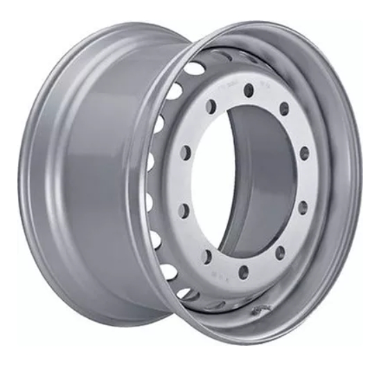 

Диск 11,75x22,5/10x335 ET0 D281,2 5 000 кг Al кованый, Серый