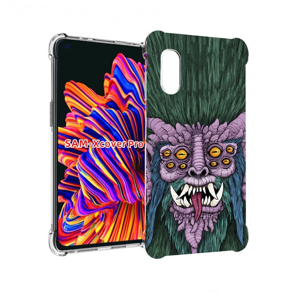 

Чехол MyPads многоглазый черт для Samsung Galaxy Xcover Pro 1, Прозрачный, Tocco