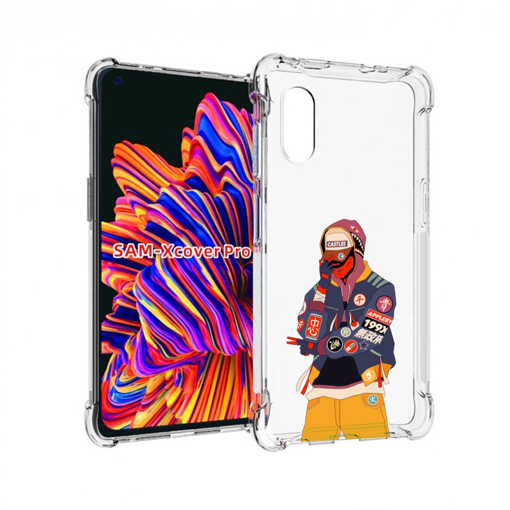 

Чехол MyPads модник для Samsung Galaxy Xcover Pro 1, Прозрачный, Tocco