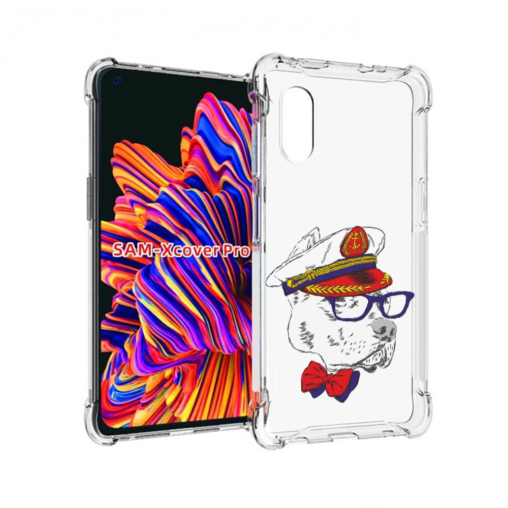 

Чехол MyPads бульдог для Samsung Galaxy Xcover Pro 1, Прозрачный, Tocco