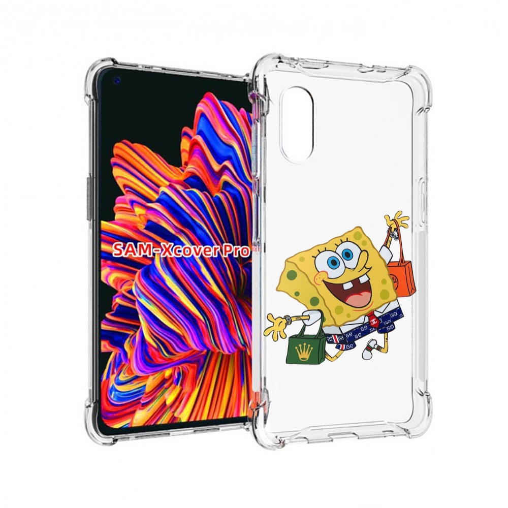 

Чехол MyPads модный-спанч-боб для Samsung Galaxy Xcover Pro 1, Прозрачный, Tocco