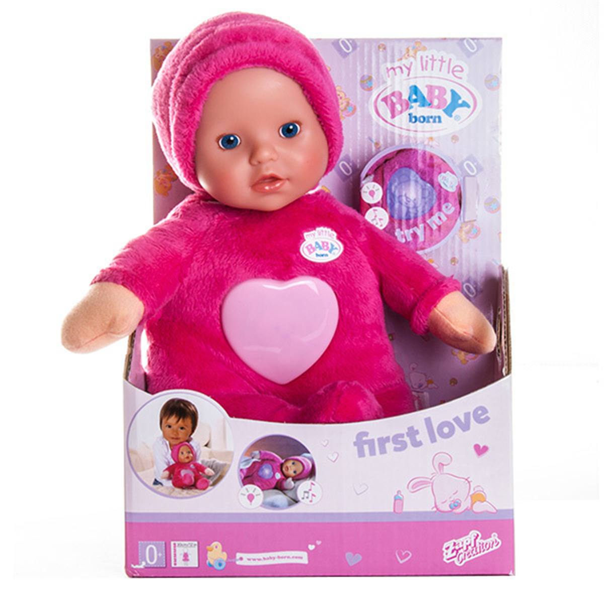 Кукла Baby Born Ночной друг Беби Борн Zapf Creation 30 см интерактивная игрушка zapf creation сказочный единорог baby born 828854