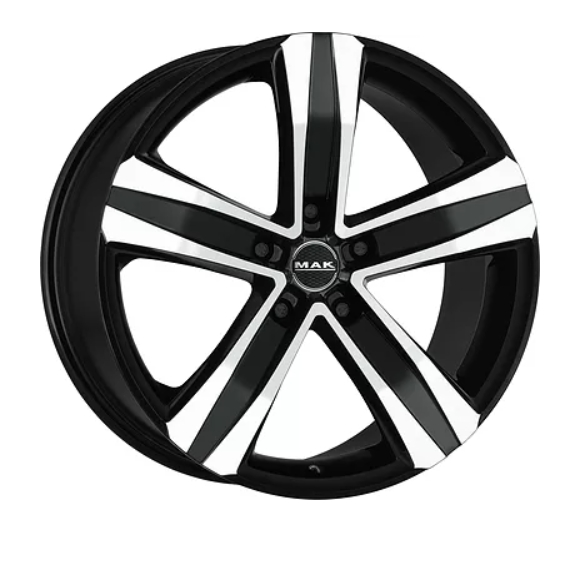 

Диск MAK Stone 5 6,5х15 5х118 ЕТ65 d71.1 Black mirror