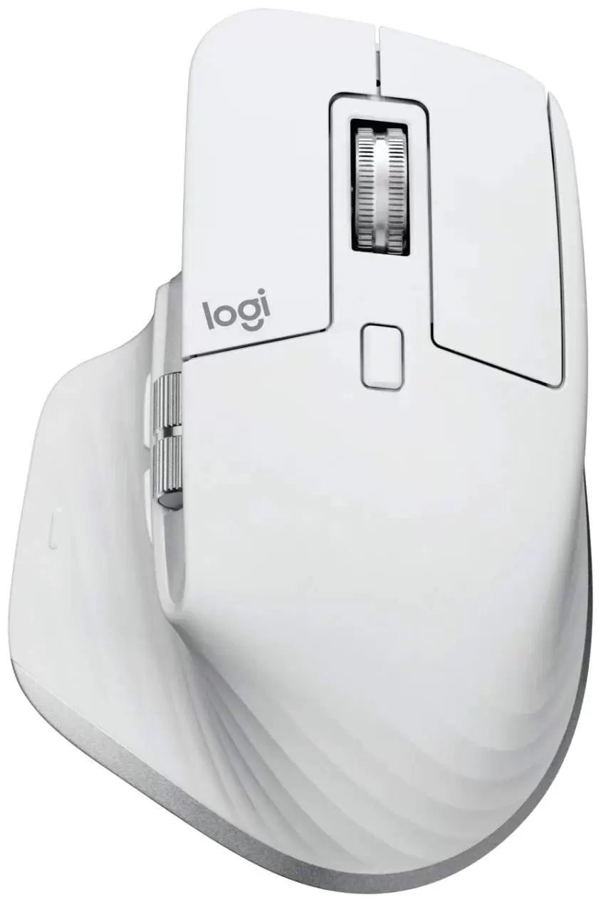 Беспроводная мышь Logitech MX Master 3S белый, серый (910-006566/910-006560)