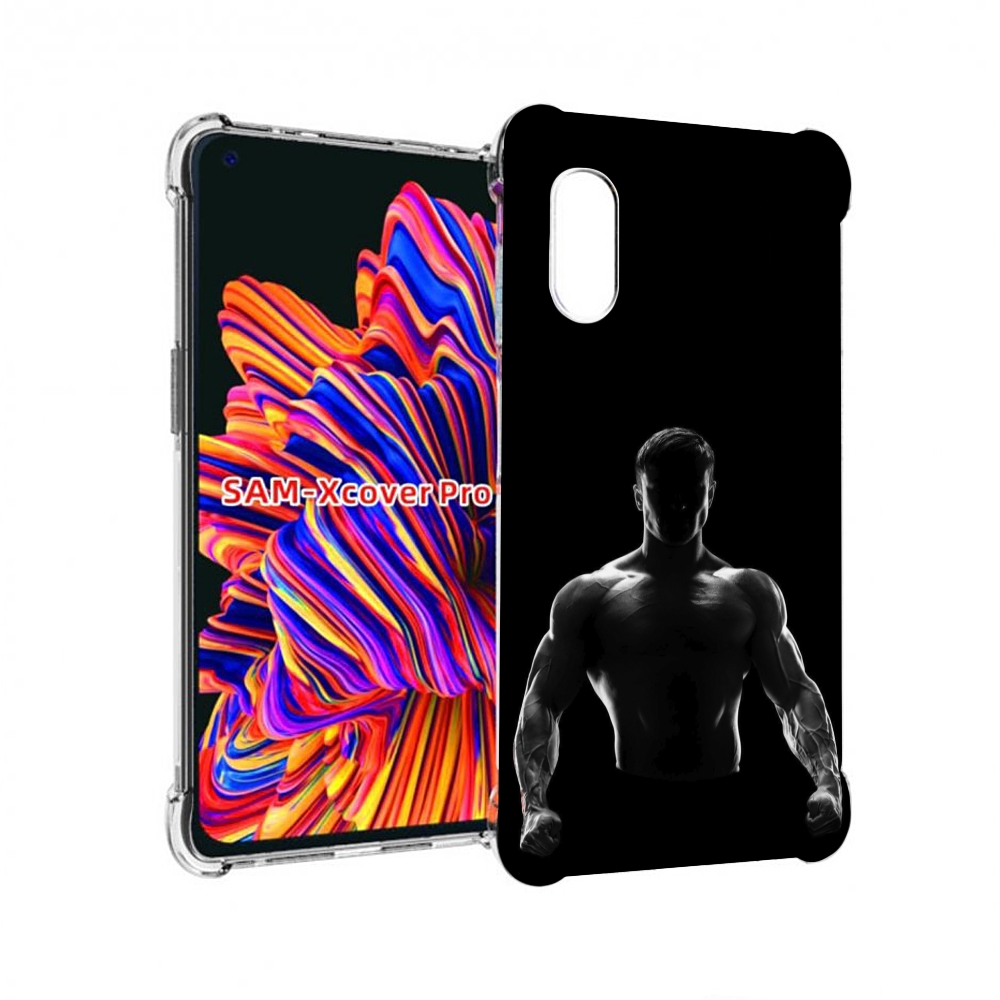 

Чехол MyPads накаченный мужчина в тени мужской для Samsung Galaxy Xcover Pro 1, Прозрачный, Tocco