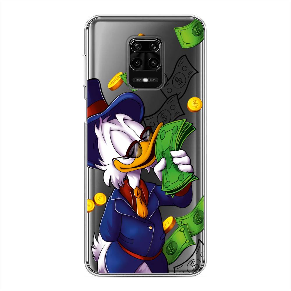 

Чехол на Xiaomi Redmi Note 9S/Note 9 Pro "Scrooge McDuck with Money", Синий;зеленый;белый, 37950-6