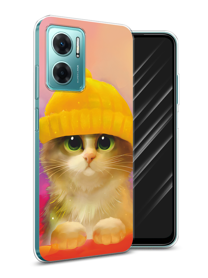 

Чехол Awog на Xiaomi Redmi 10 5G "Котенок в желтой шапке", Разноцветный, 313550-2