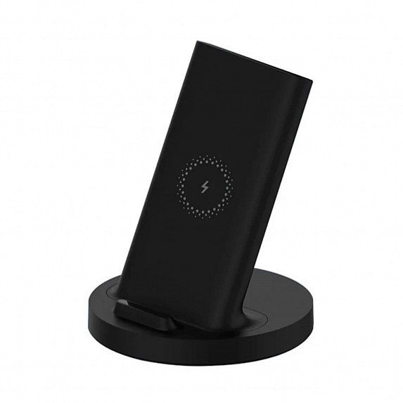 Беспроводное зарядное устройство Xiaomi Mi Wireless Charging Stand, 20 W черный