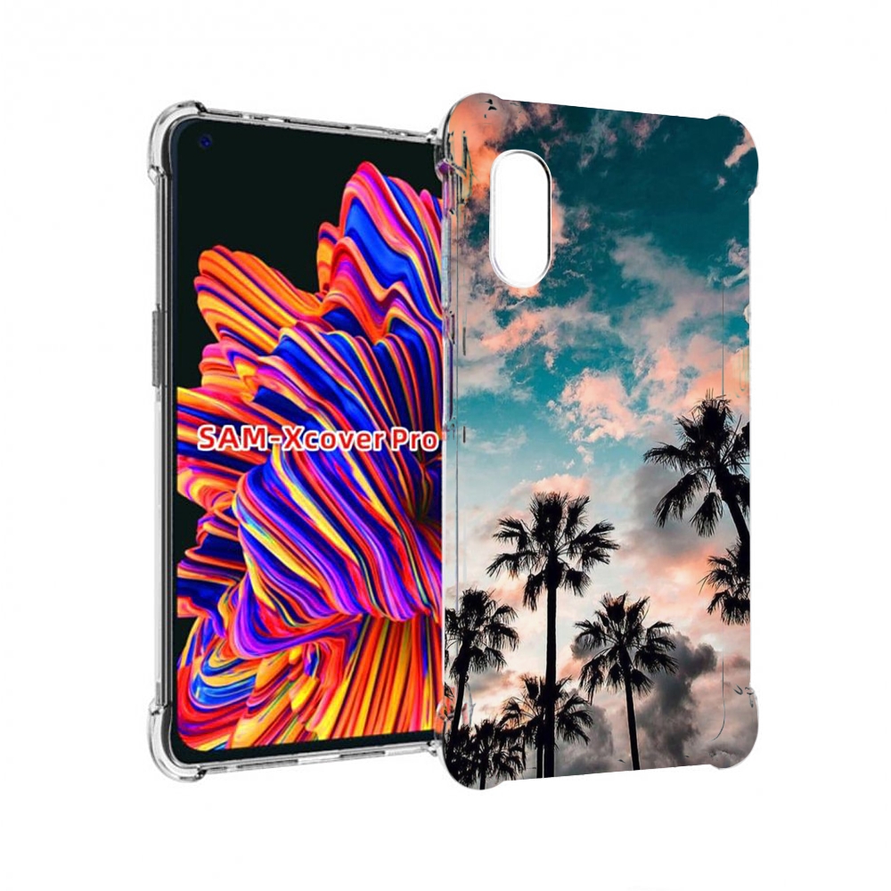 

Чехол MyPads небо-с-пальмами для Samsung Galaxy Xcover Pro 1, Прозрачный, Tocco