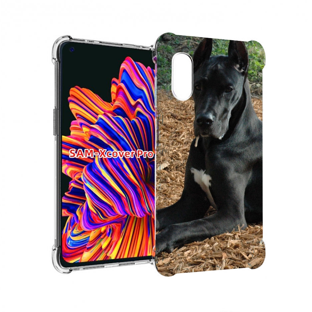 

Чехол MyPads немецкии дог для Samsung Galaxy Xcover Pro 1, Прозрачный, Tocco