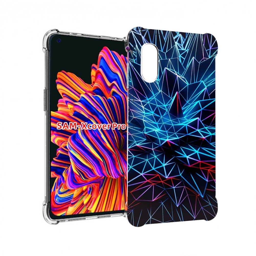 

Чехол MyPads неоновая-абстракция для Samsung Galaxy Xcover Pro 1, Прозрачный, Tocco