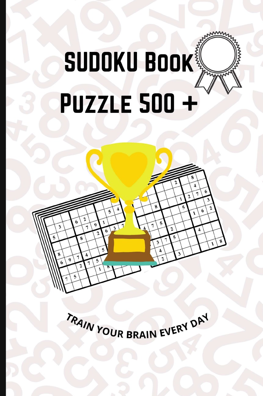 

SUDOKU Book Puzzle 500+ Easy to Very Hard