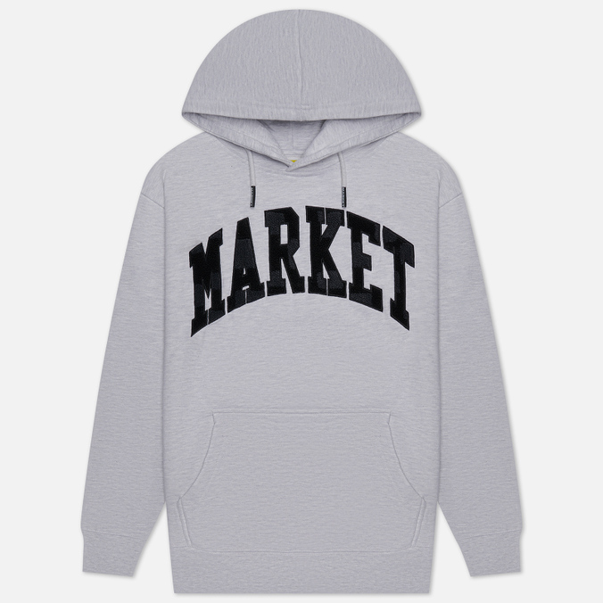 

Мужская толстовка MARKET Chess Club Applique Fleece Hoodie серый, Размер S, Chess Club Applique Fleece Hoodie