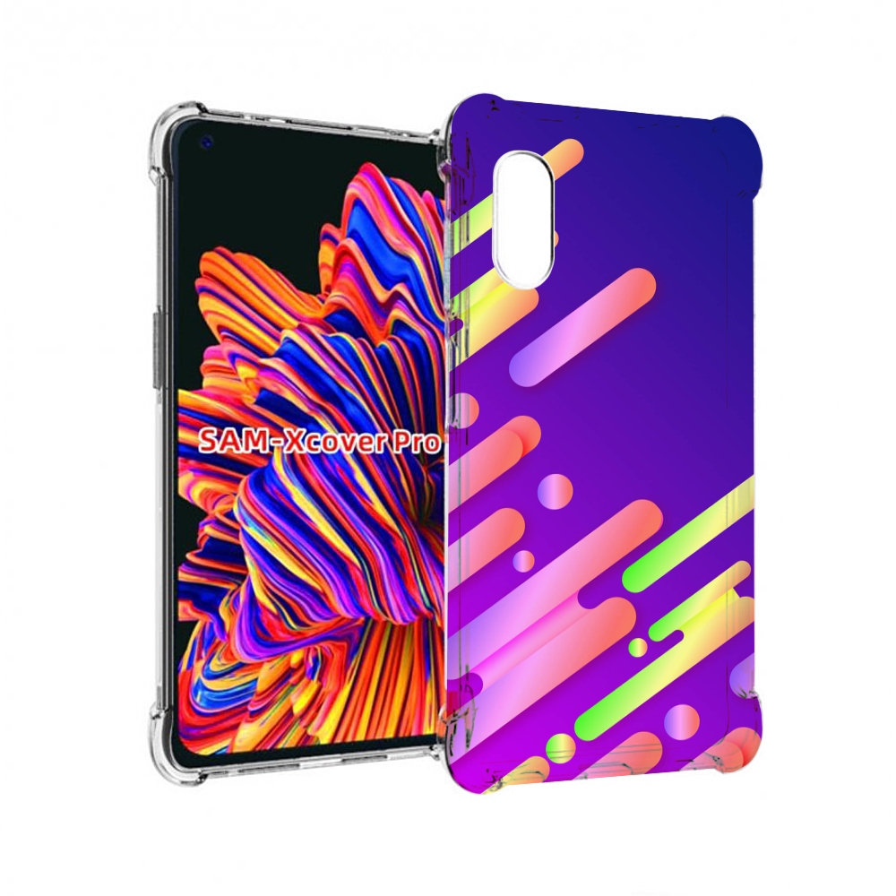 

Чехол MyPads неоновый-фон для Samsung Galaxy Xcover Pro 1, Прозрачный, Tocco