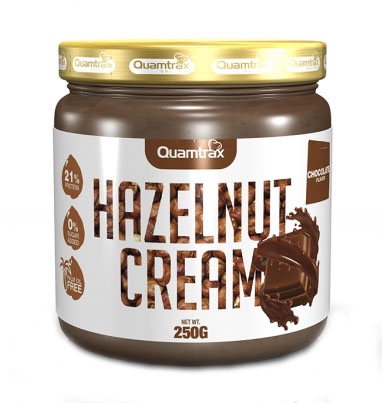 

Quamtrax Nutrition Паста Hazelnut Cream, 250 г, вкус: шоколад