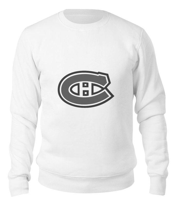 

Свитшот унисекс Printio Montreal canadiens белый S, Montreal canadiens