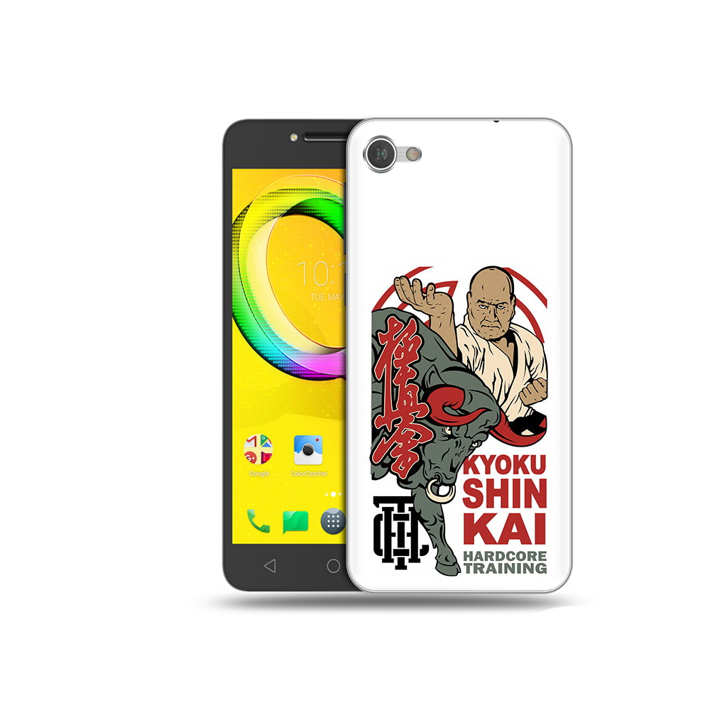 

Чехол MyPads Tocco для Alcatel A5 единоборства рисунок (PT67387.664.343), Прозрачный, Tocco
