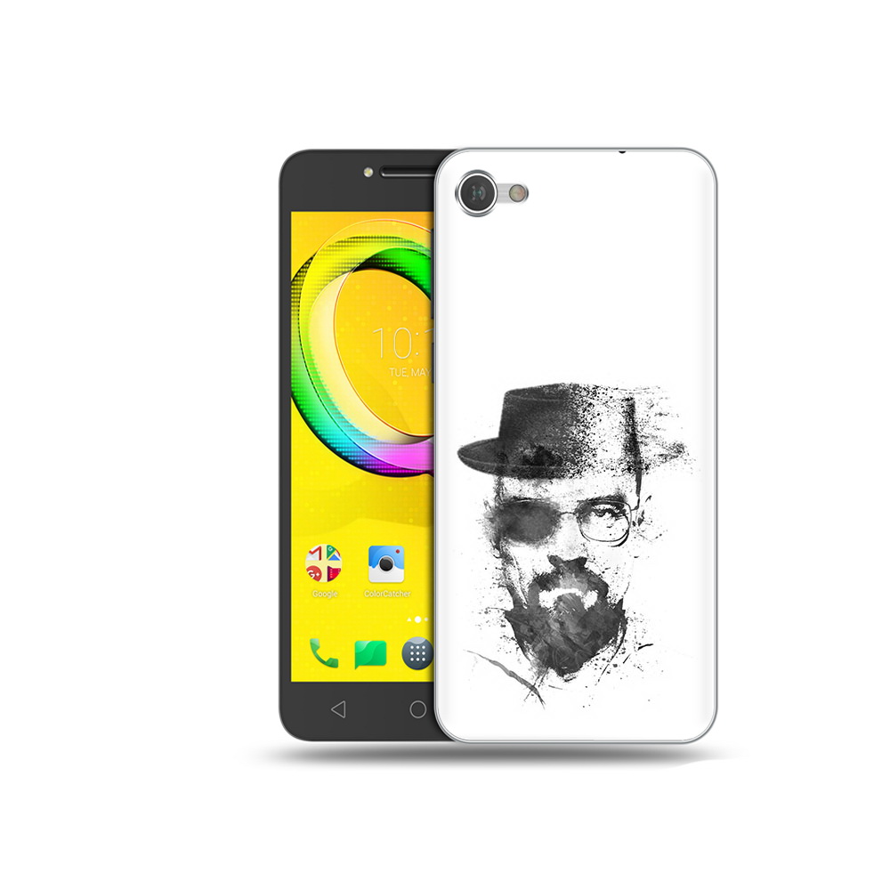 

Чехол MyPads Tocco для Alcatel A5 загадочный человек, Прозрачный, Tocco