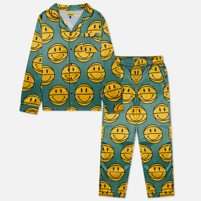 

Мужская пижама MARKET Smiley Basketball зелёный, Размер L, Зеленый, Smiley Basketball