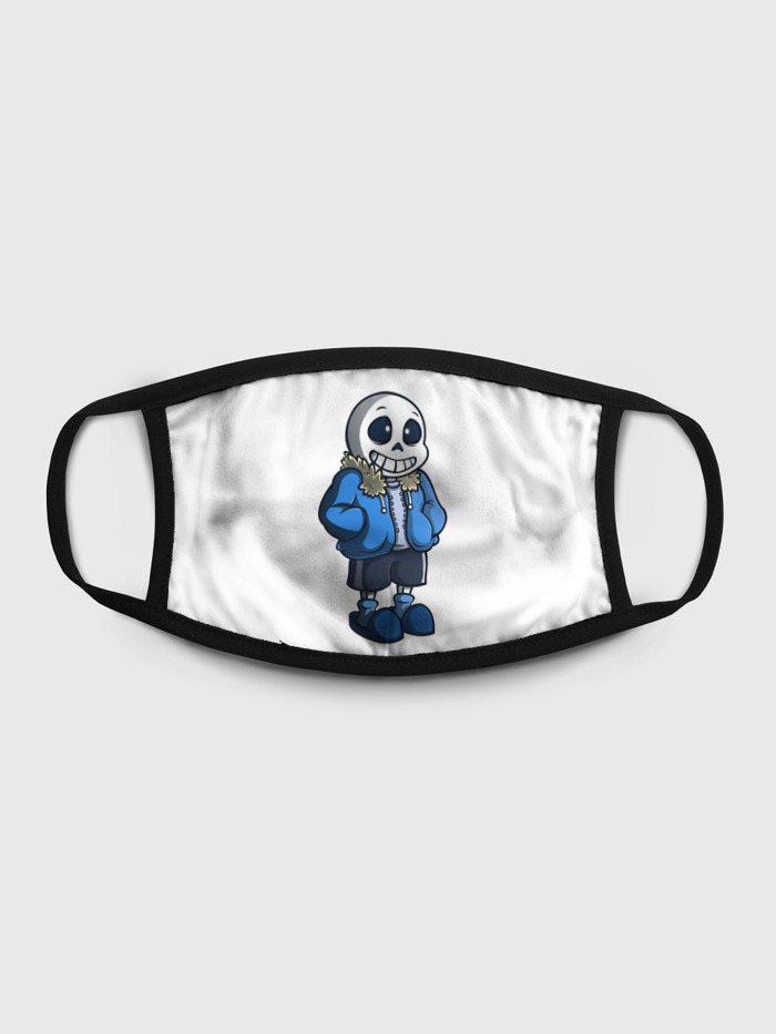 

Многоразовая маска унисекс Burnettie Undertale., Разноцветный, Undertale.