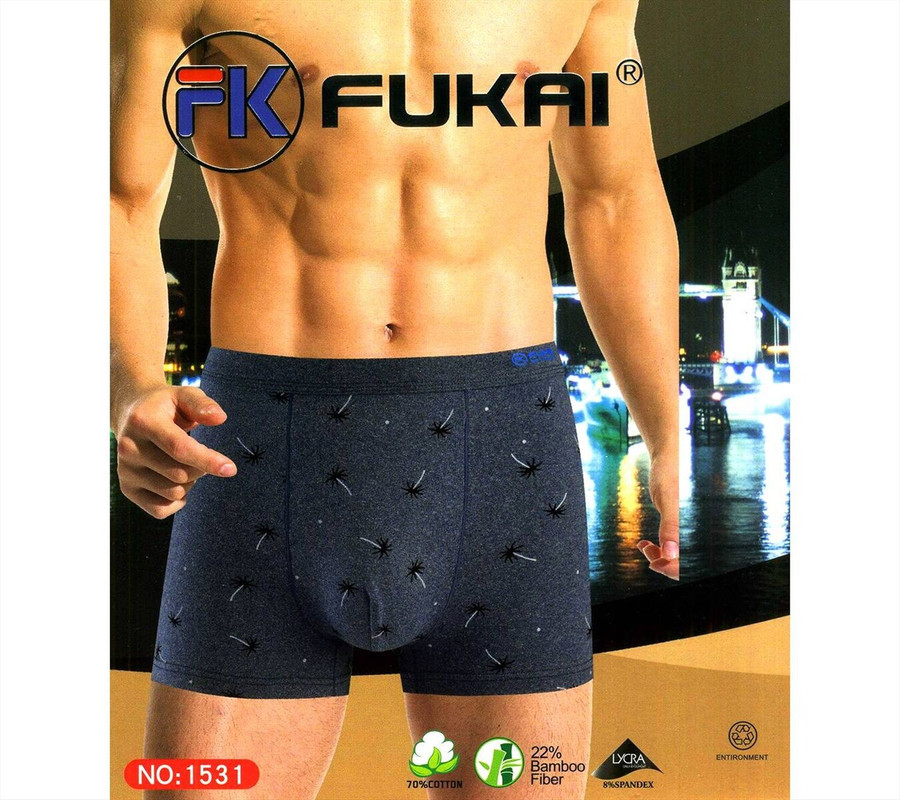 

Комплект трусов мужских FUKAI 1531 в ассортименте 3XL, 2 шт., 1531