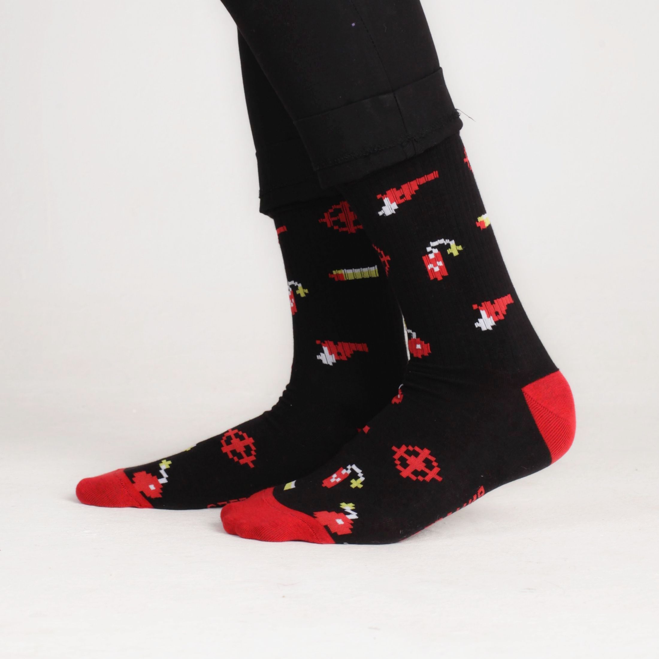 

Носки унисекс St. Friday Socks GR-1198-19-11-02 черные, Черный, GR-1198-19-11-02