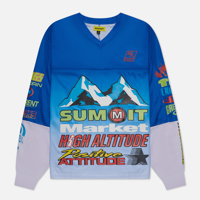 

Мужская толстовка MARKET High Altitude Jersey синий, Размер L, High Altitude Jersey