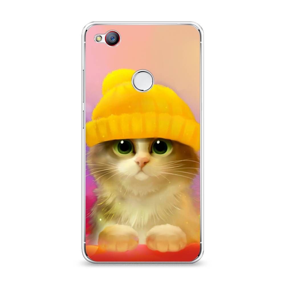 

Чехол Awog на ZTE Nubia Z11 Mini / ЗТЕ Нубиа Z11 Mini "Котенок в желтой шапке", 131550-2