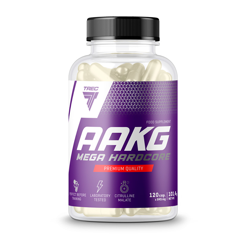 фото Trec nutrition aakg mega hardcore, 120 капс