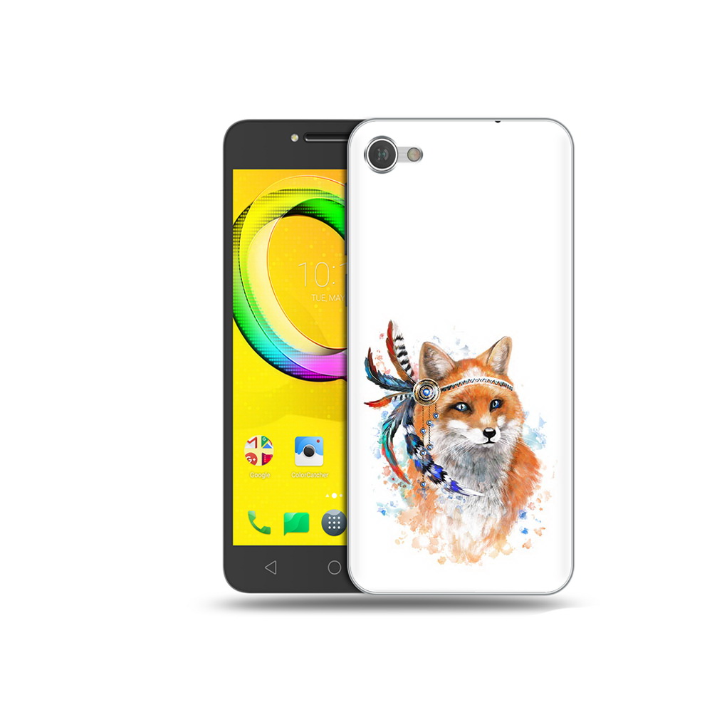 

Чехол MyPads Tocco для Alcatel A5 инду лиса (PT67387.664.377), Прозрачный, Tocco
