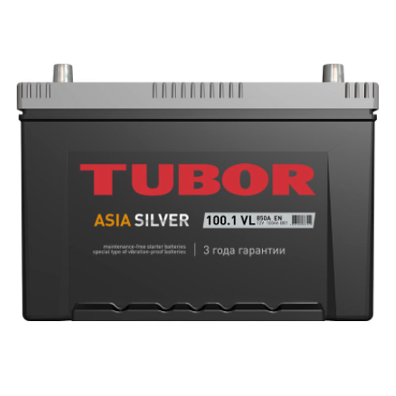 

АКБ Asia 100 А/ч о.п. Tubor Silver ток 850 304 х 175 х 221