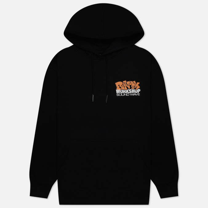 

Мужская толстовка MARKET Soundwave Hoodie чёрный, Размер S, Черный, Soundwave Hoodie