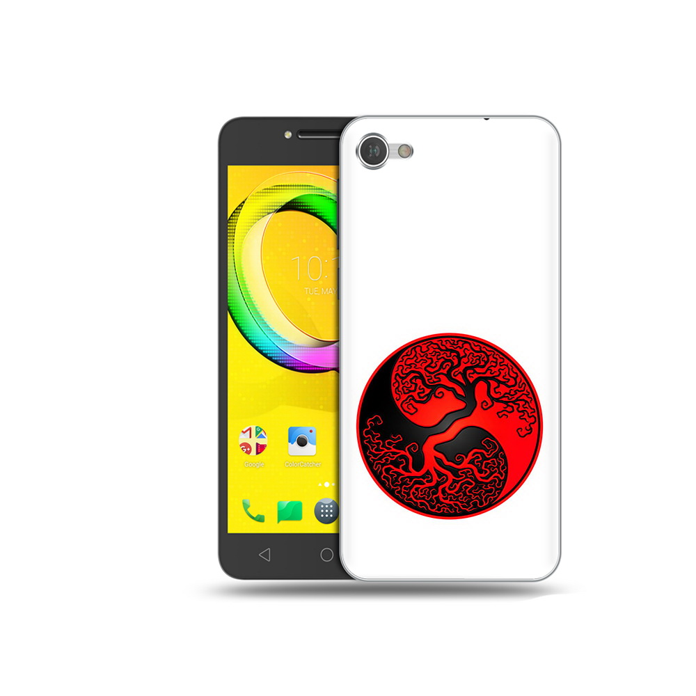 

Чехол MyPads Tocco для Alcatel A5 инь янь дерево (PT67387.664.379), Прозрачный, Tocco