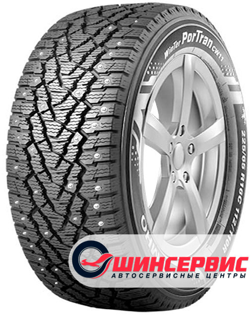 

Зимняя шипованная шина Kumho CW11 205/65 R15C 102R, Winter PorTran CW11