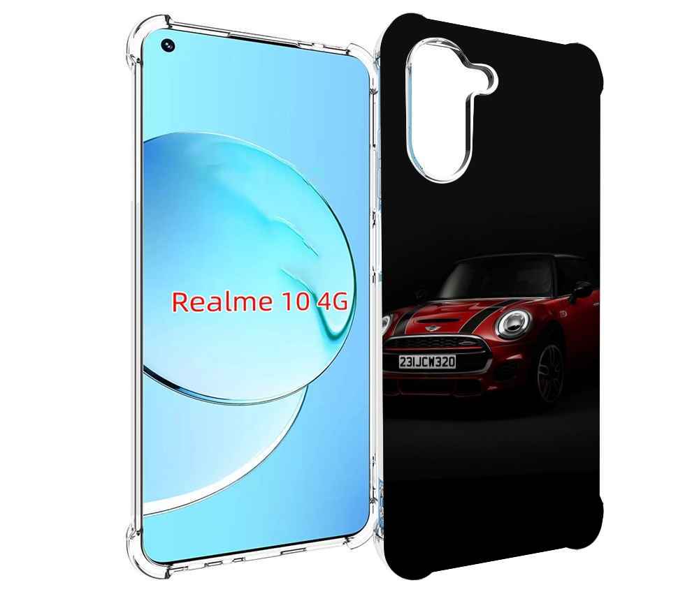 

Чехол Mypads Mini 4 Для Realme 10, Прозрачный, Tocco