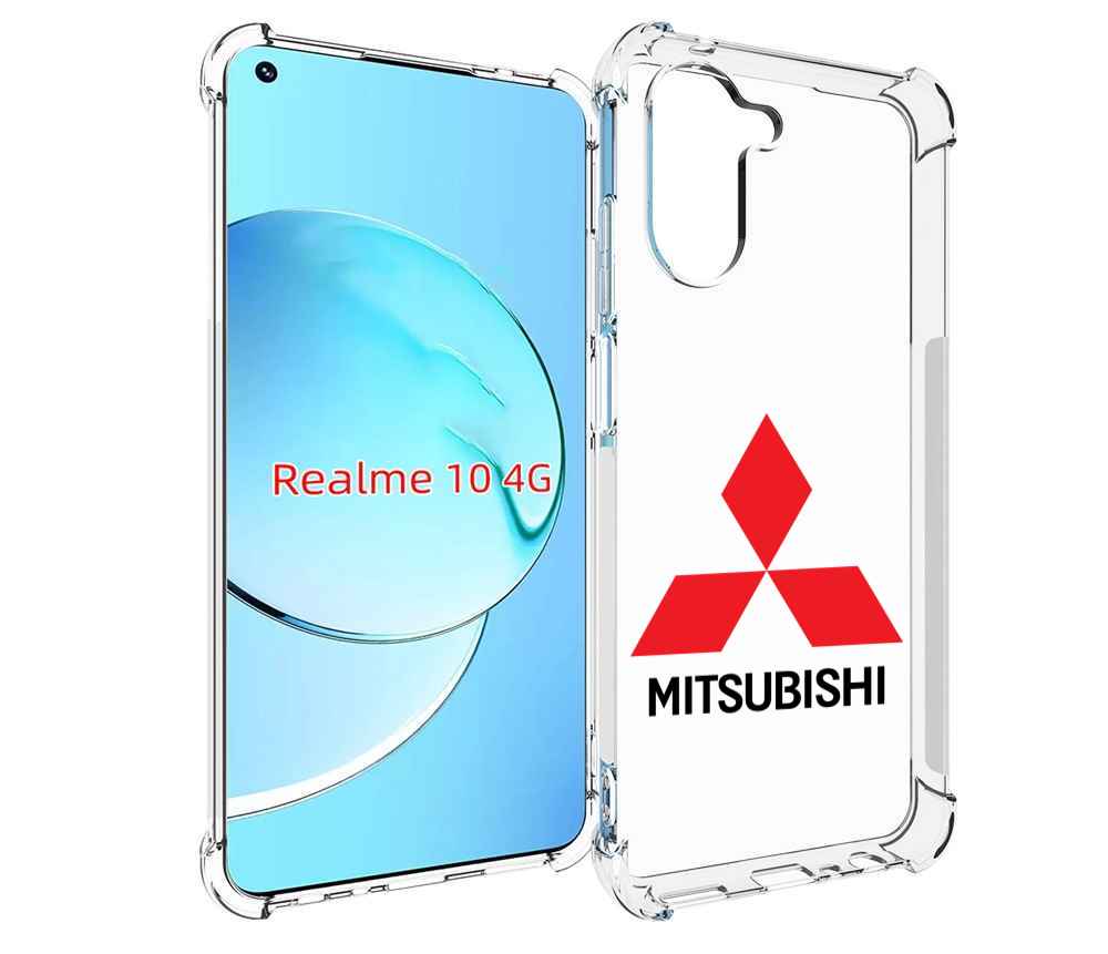 

Чехол Mypads Mitsubishi-3 Для Realme 10, Прозрачный, Tocco