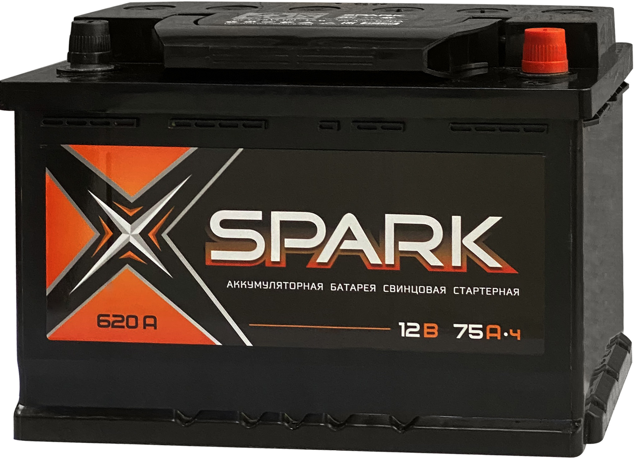 Аккумулятор SPARK 75 Ач 620 А обратная полярность