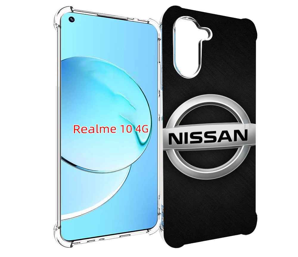 

Чехол Mypads Nissan 2 Мужской Для Realme 10, Прозрачный, Tocco