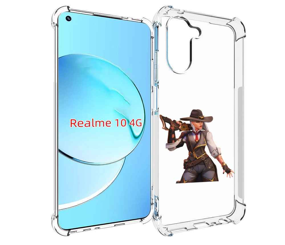 

Чехол Mypads Overwatch Для Realme 10, Прозрачный, Tocco