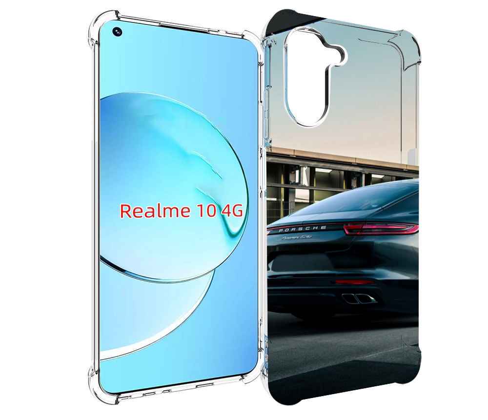 

Чехол Mypads Porsche 4 Для Realme 10, Прозрачный, Tocco