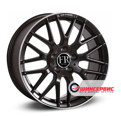 

Диски Replica FR MR225 R18x8.5J 5x112 ET38 ЦО66.6, Черный, MR225