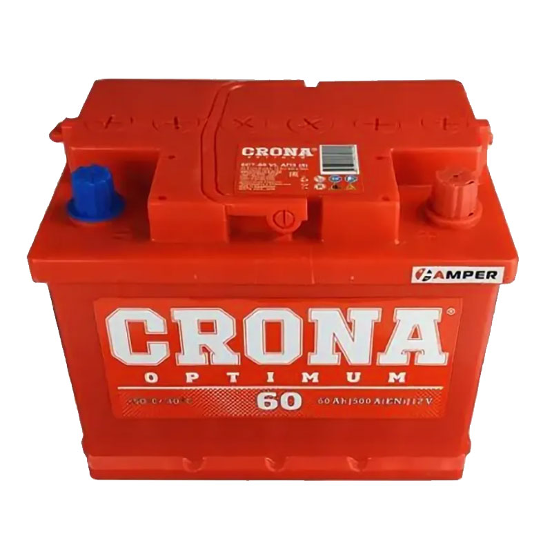 

Аккумулятор CRONA 60 Ач 500 А обратная полярность
