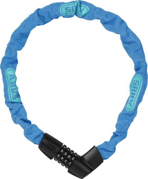 

Велозамок ABUS Tresor 1385х75/6 neon blue цепь